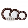 Сервиз столовый на 6 персон 19 предметов Luminarc Sirocco Brown N4867