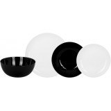 Сервиз столовый 19 предметов Luminarc Diwali Black&White 4360 Сервиз столовый 19 предметов Luminarc Diwali Black&White 4360
