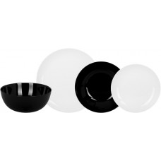 Сервиз столовый 19 предметов Luminarc Diwali Black&White 4360