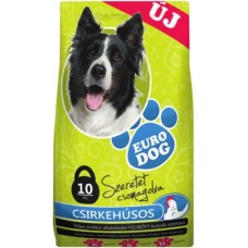 Корм сухой для собак 10 кг с курицей EuroDog (0873)