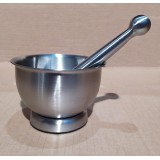 Ступка и пестик из нержавеющей стали для перца и специй Kamille 8840