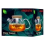 Заварник 1000 мл боросиликатное стекло бамбук Ardesto 3010GF